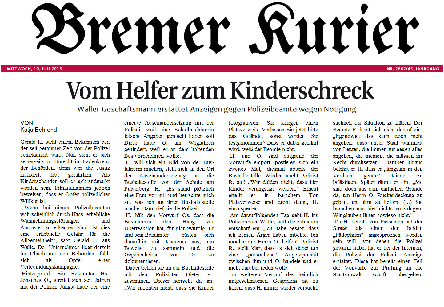 Bremer Kurier_100